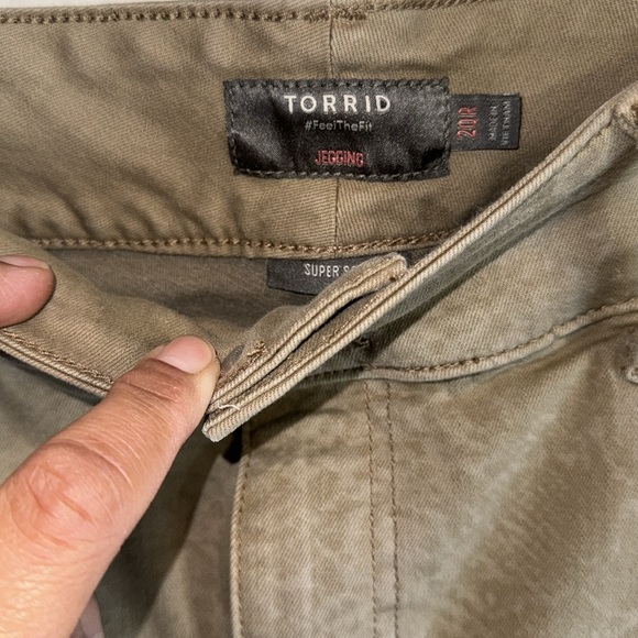 Torrid Jeggins High Rise Python Print Pants - Picture 6 of 13